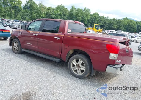 2008 Toyota Tundra Limited 5.7L V8 из США, поврежденный, VIN 5TBDV58128S516925